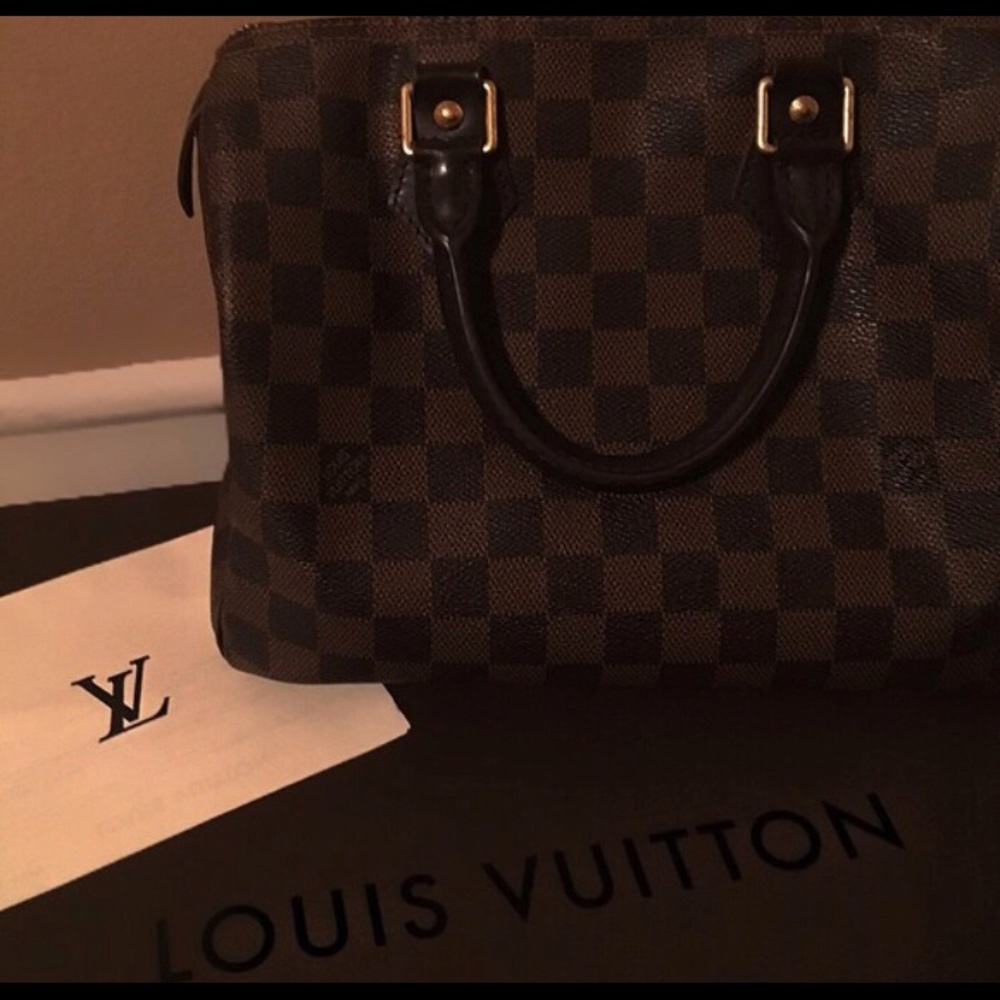 ‼️ SOLD ‼️ Louis Vuitton Damier Ebene Speedy 25 👜