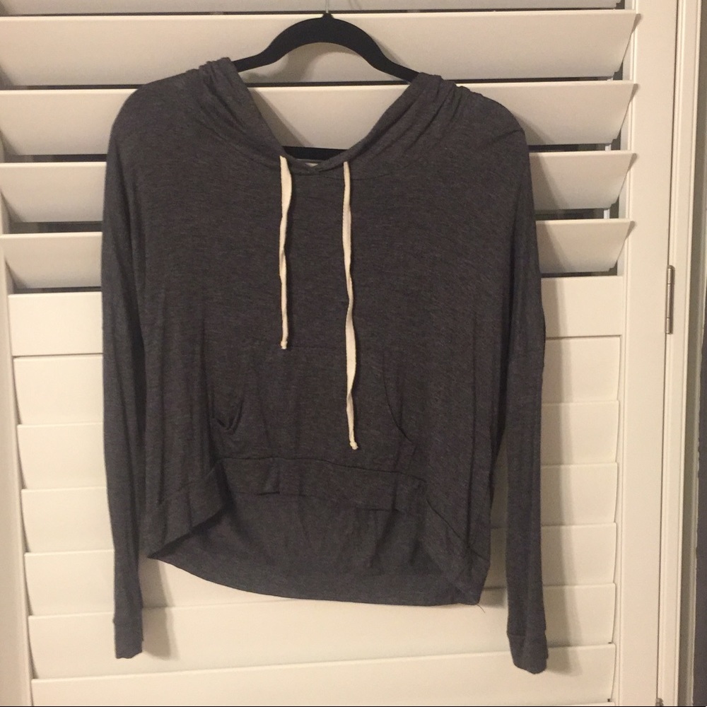 Cropped Hoodie tee