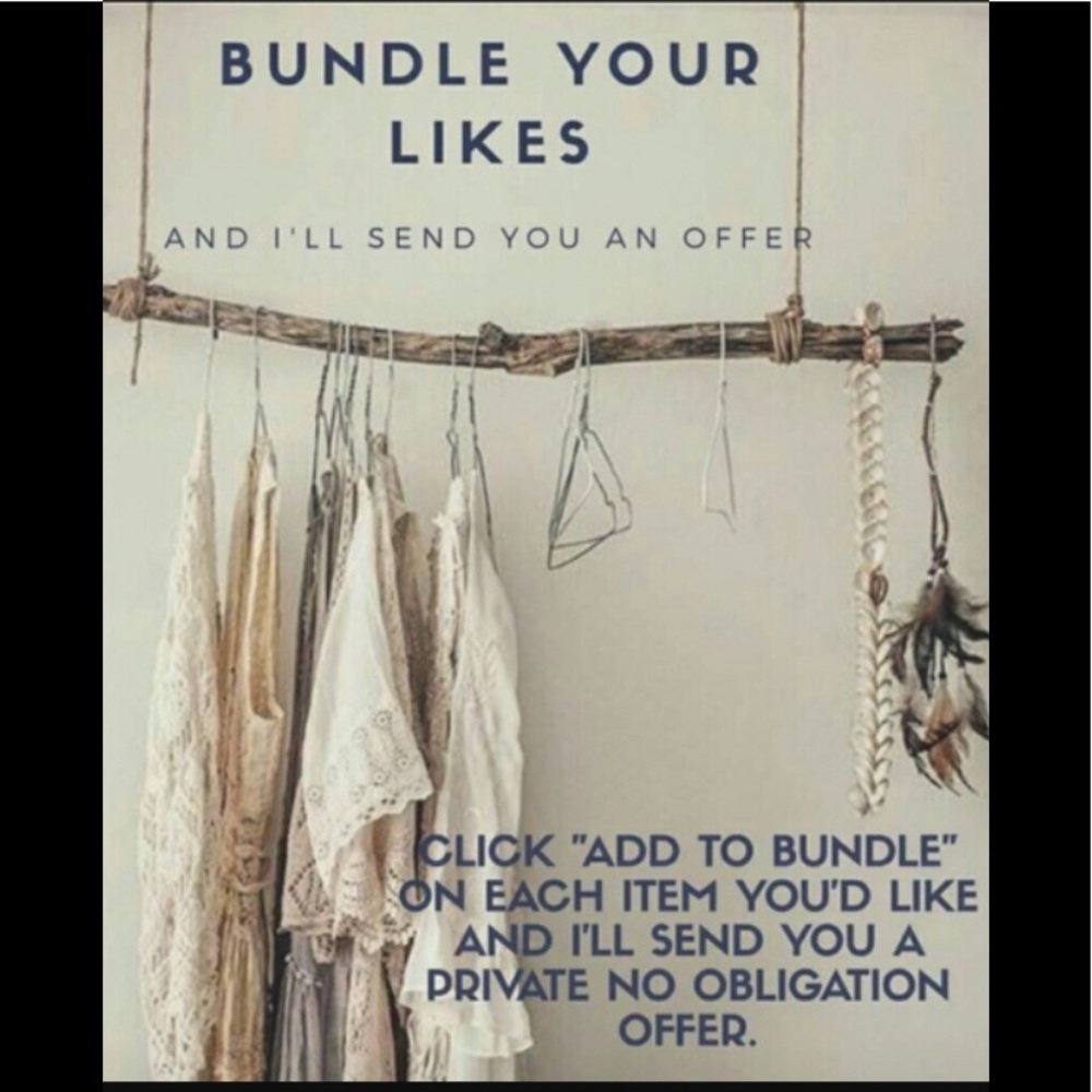 Bundle your likes and I will send you an offer