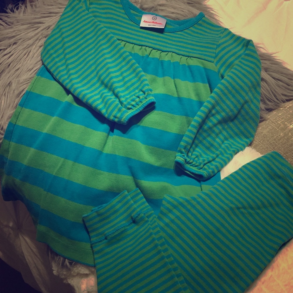 Hannah Andersson Matching Pants and Top Set 3T