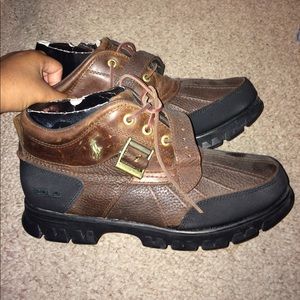 Raulph Lauren polo boots