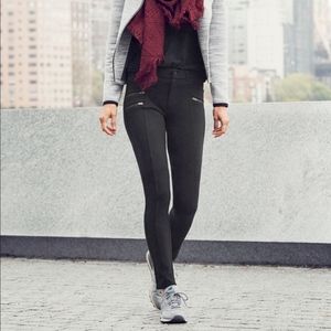 NWOT Athleta Ponte Moto pants 12
