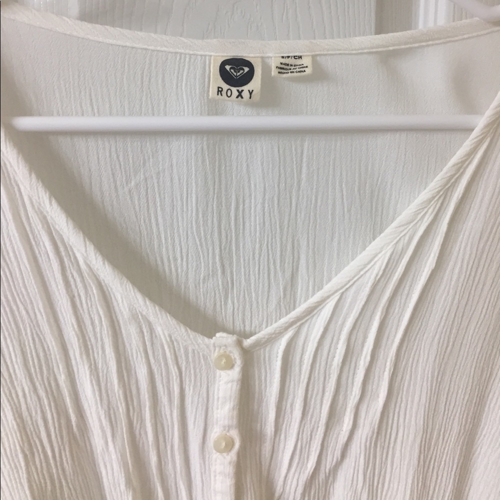 Roxy button lace top - Picture 3 of 3