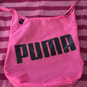 Pink puma bag