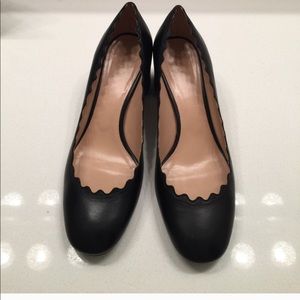 Chloé 50 mm Lauren Scalloped Pump