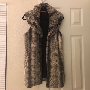 Alice & Olivia fur vest