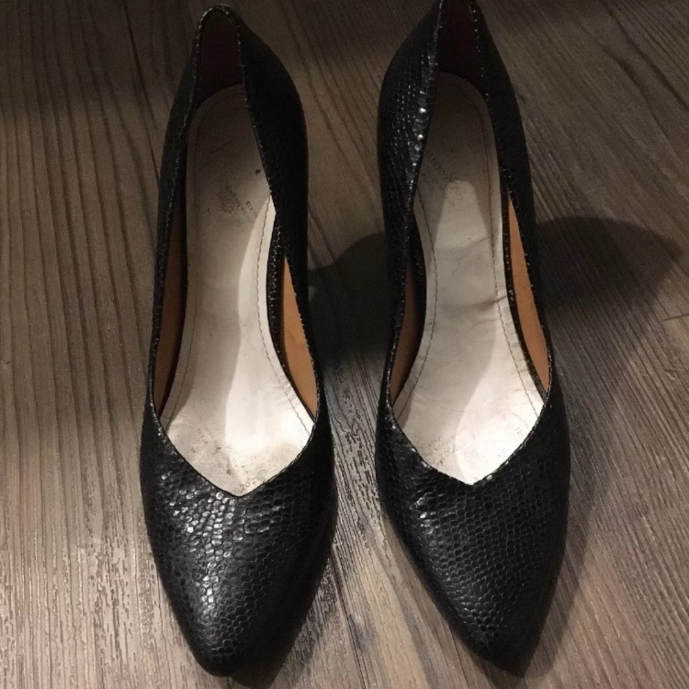 Maison Martin Margiela black heel pumps