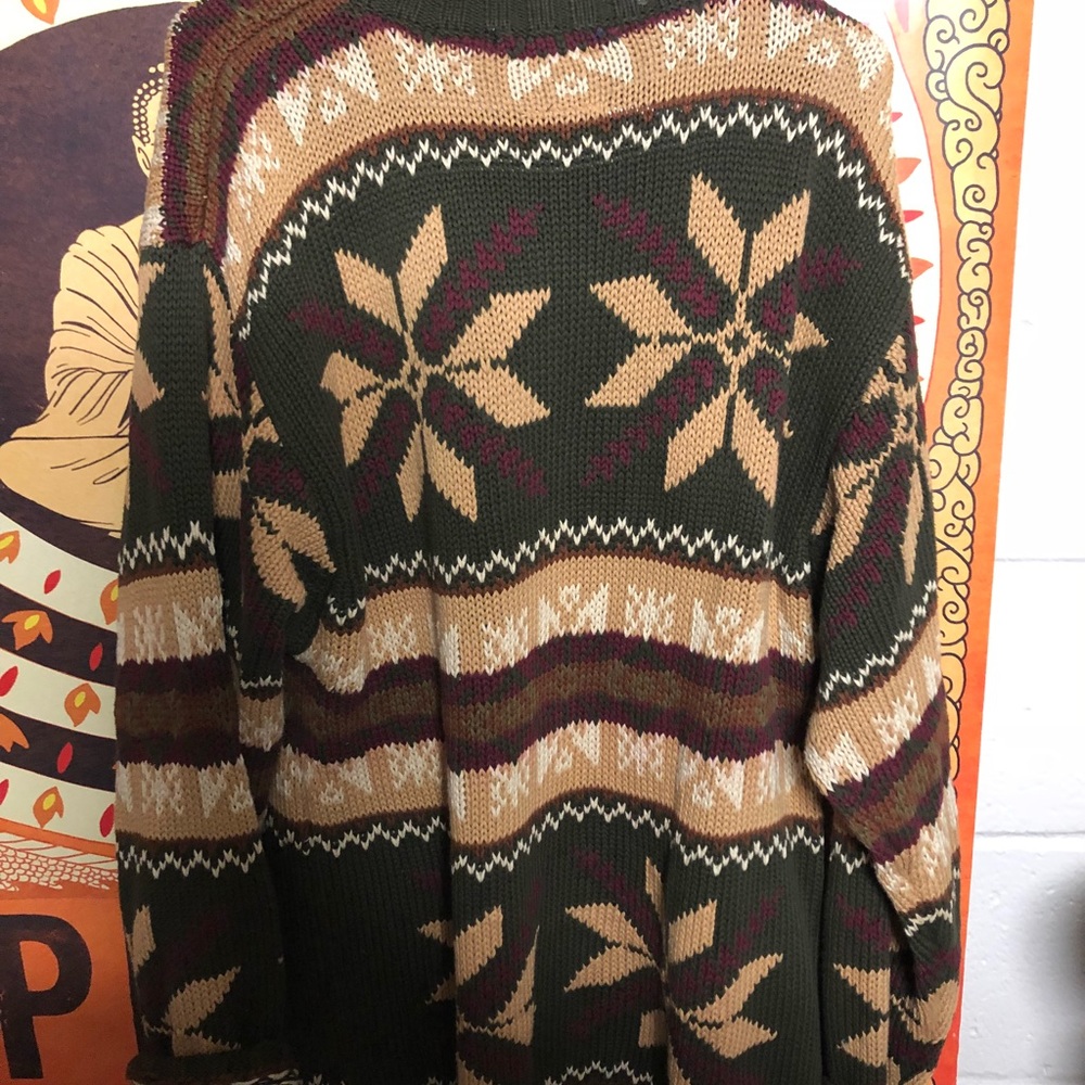 Tommy Hilfiger oversized Christmas sweater