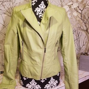 ❤FREE IN BOGO SALE Black Rivet faux leather jacket