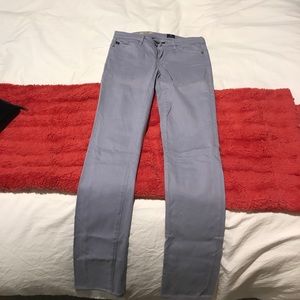 Purple AG cigarette leg "the Stilt" jeans