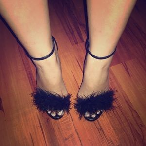 Black Scarlett Steve Madden Sandal (worn twice)