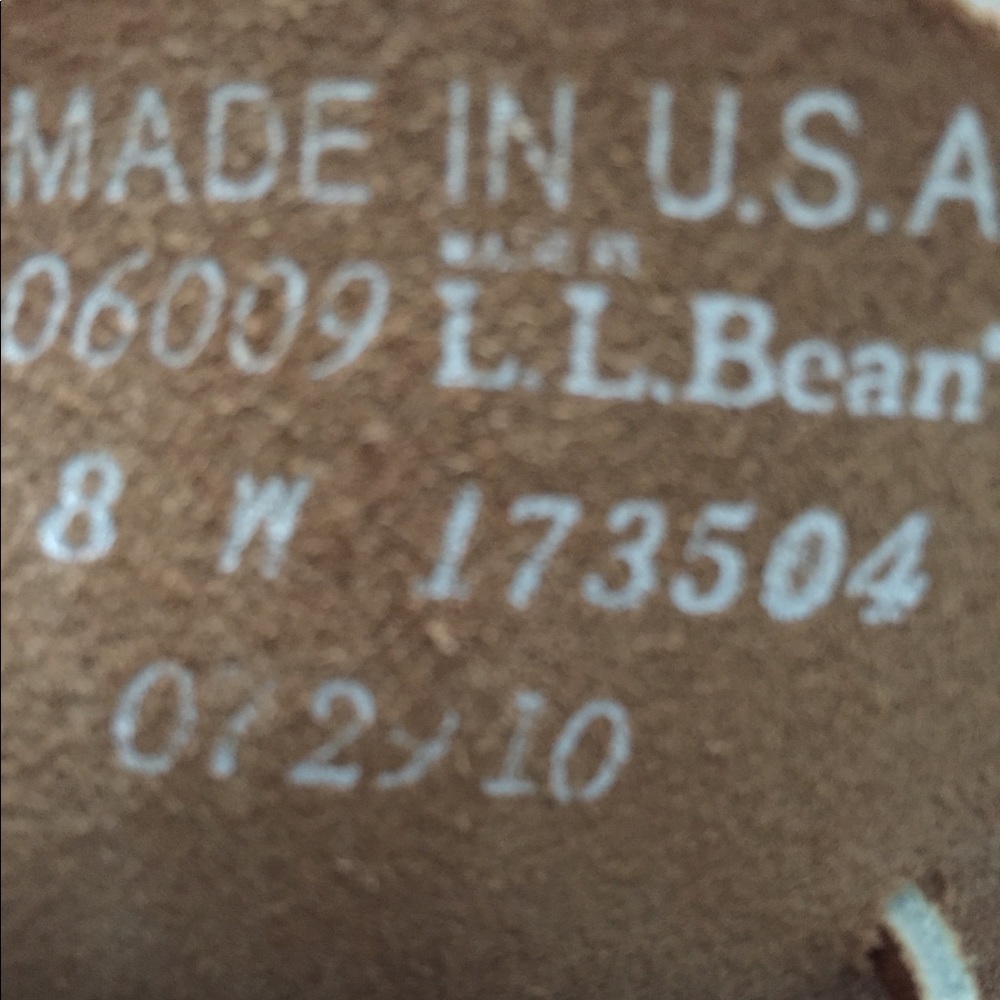 L.L. Bean Men’s Bean Boots Rubber Moc Size 8 - Picture 7 of 7