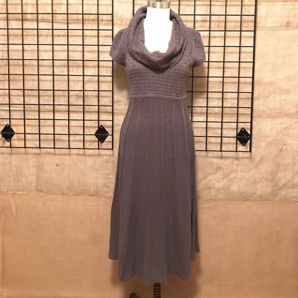 Stunning Cowl-neck Midi Dress