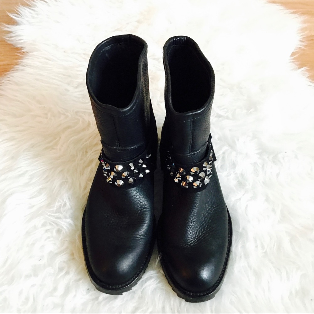 SOLD Pedro Garcia Kian Crystal Studded Boot - Picture 2 of 7