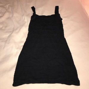 Forever 21 Black Fitted Tight Dress Forever 21 Black Fitted Tight Dress
