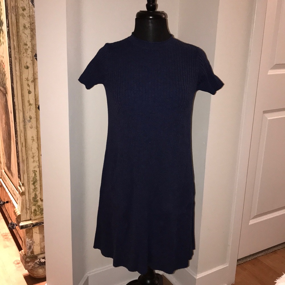 Zara Blue Knit Dress
