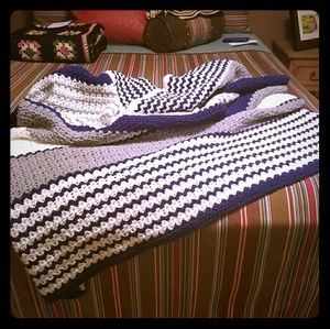 Hand made crocheted blanket