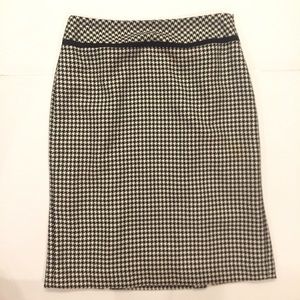 Black and white skirt