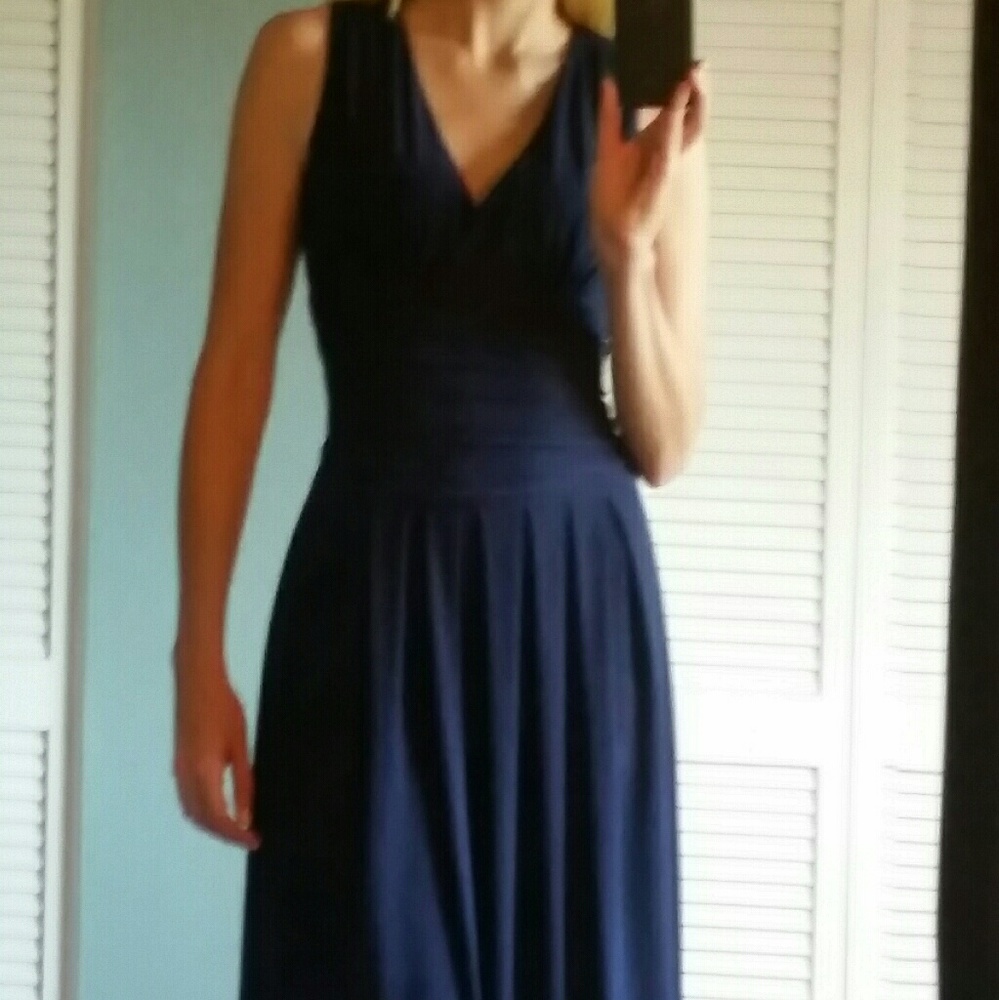 Eliza J fit and flare dress