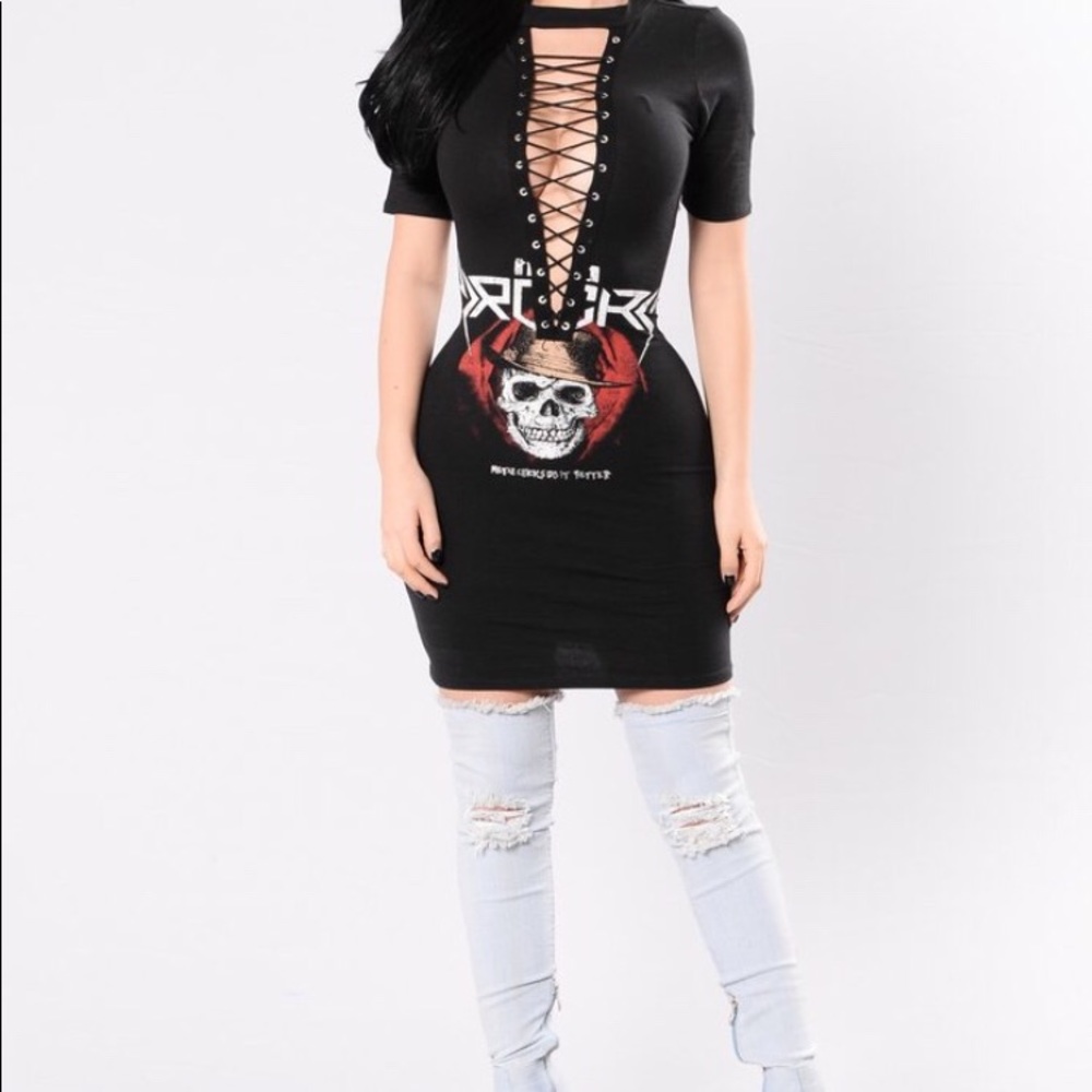 Rising like smoke dress from fashion nova