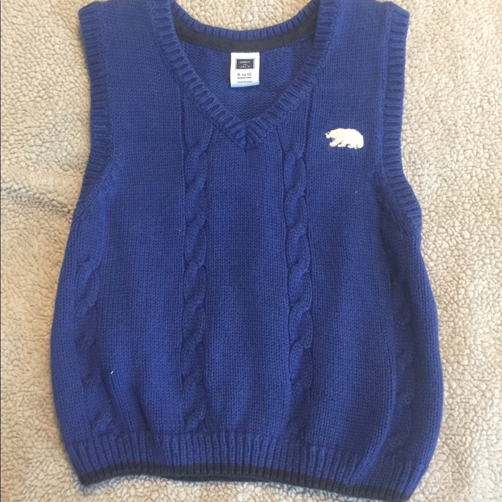 ✨new listing✨Janie and jack sweater vest