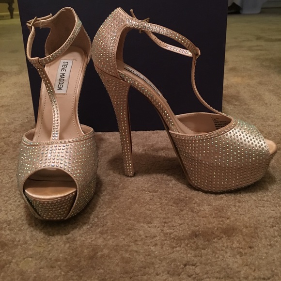 Steve madden aurora Crystal platform sandals - Picture 2 of 7