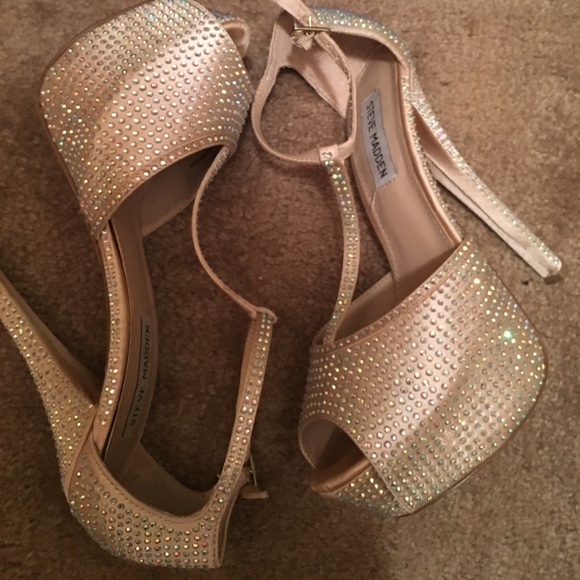 Steve madden aurora Crystal platform sandals - Picture 6 of 7