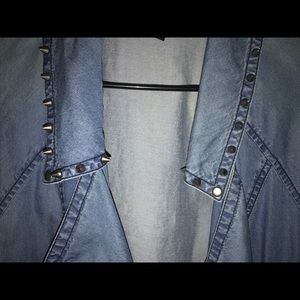 Oversized denim jacket Oversized denim jacket