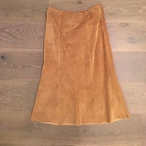 💥 SALE Anonymous (Nordstrom) Long Suede Skirt 💥