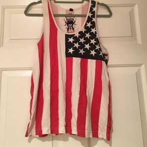 American flag t-shirt