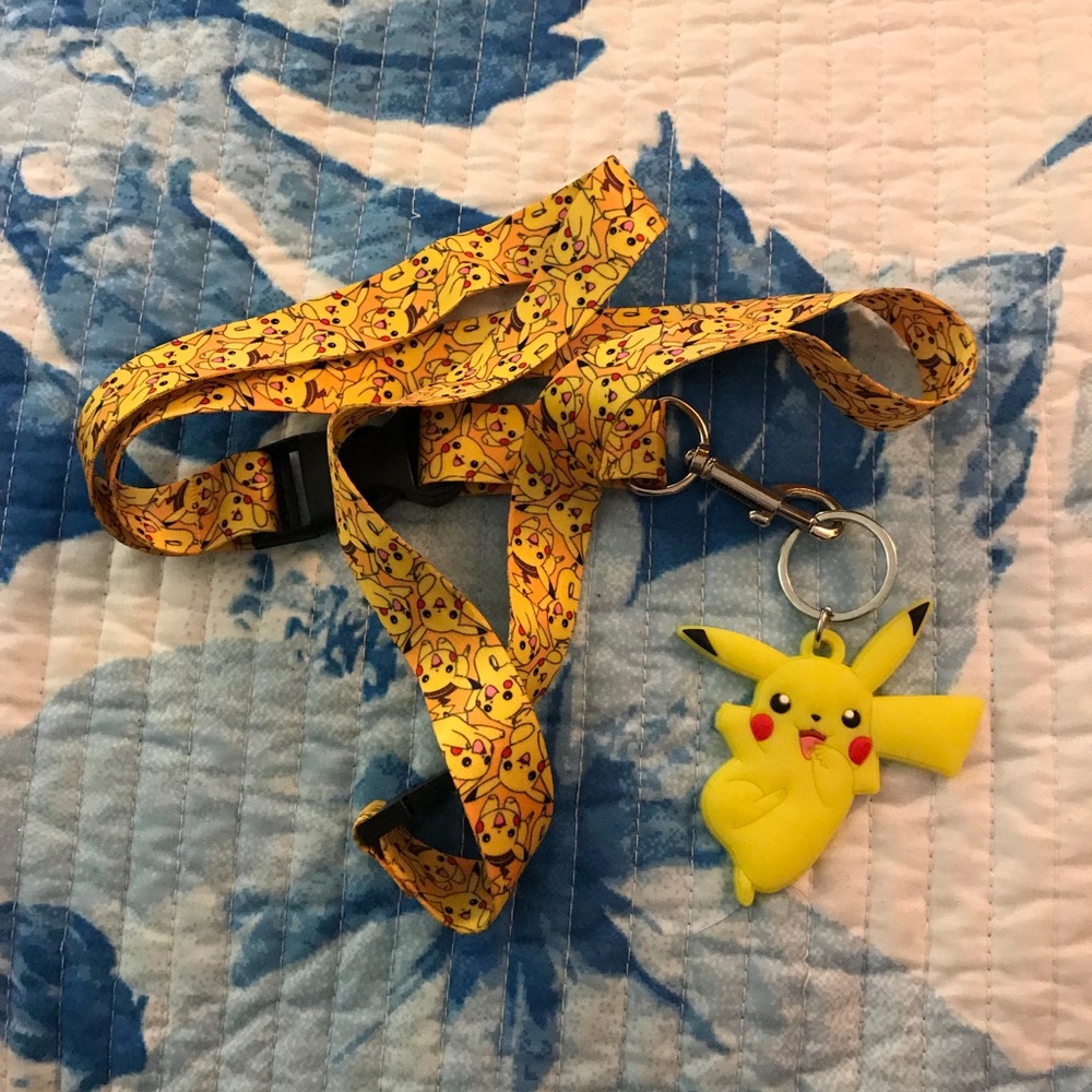 ⚡️ Pikachu Pokémon lanyard