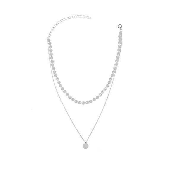 ⭐️ Dainty boho double layered coin circle ⭐️ - Picture 4 of 8