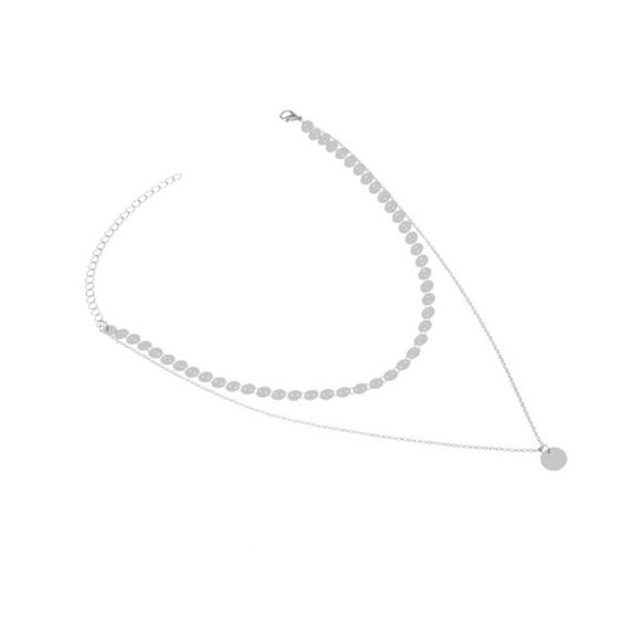 ⭐️ Dainty boho double layered coin circle ⭐️ - Picture 5 of 8