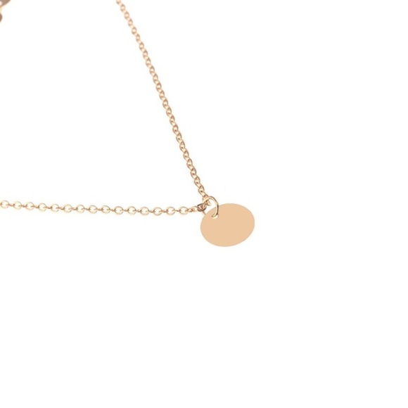 ⭐️ Dainty boho double layered coin circle ⭐️ - Picture 8 of 8