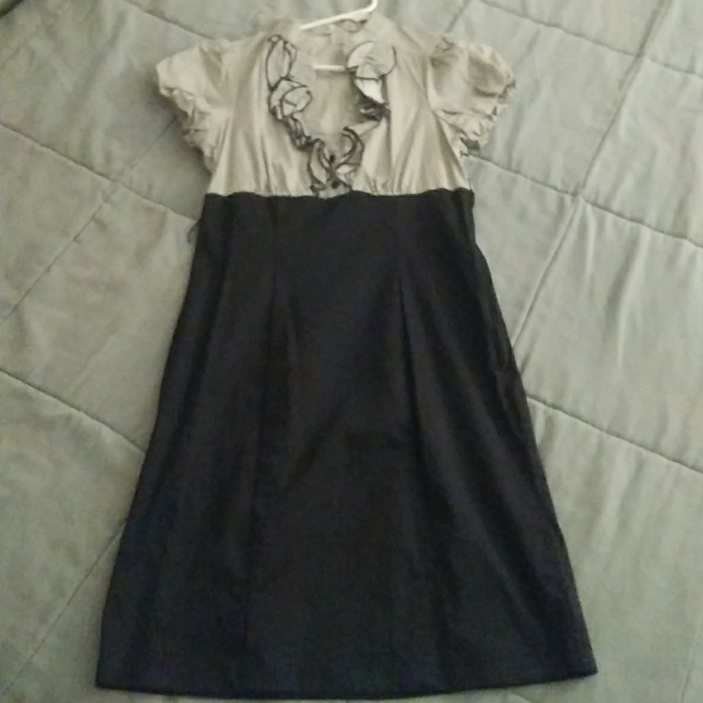 Black and white dress