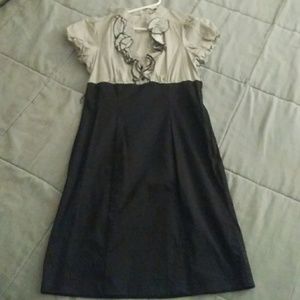 Black and white dress