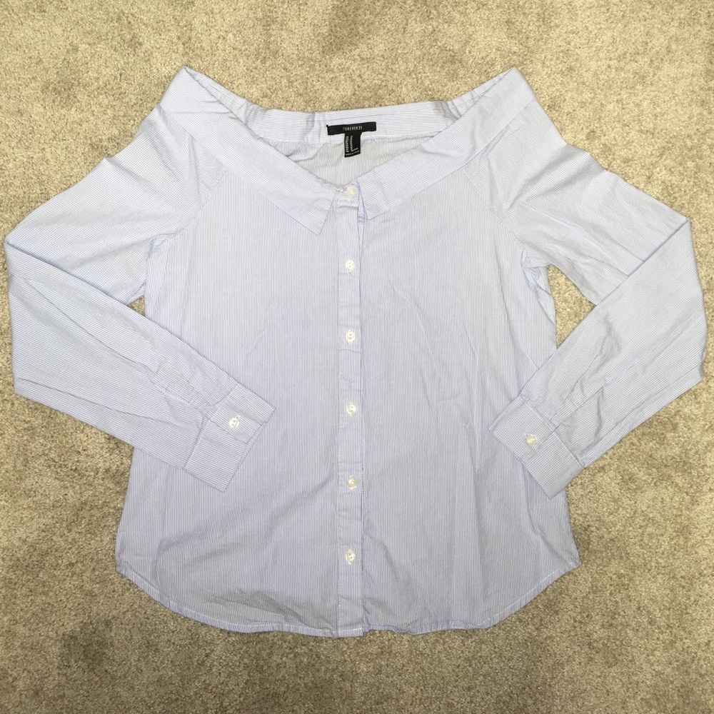 Forever 21 off the shoulder top