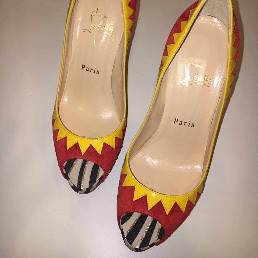 Christian Louboutin platform shoes