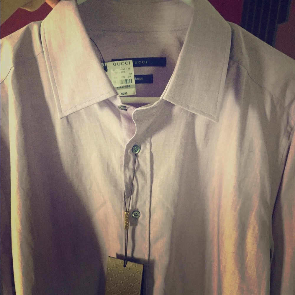 Men's Gucci button down shirt