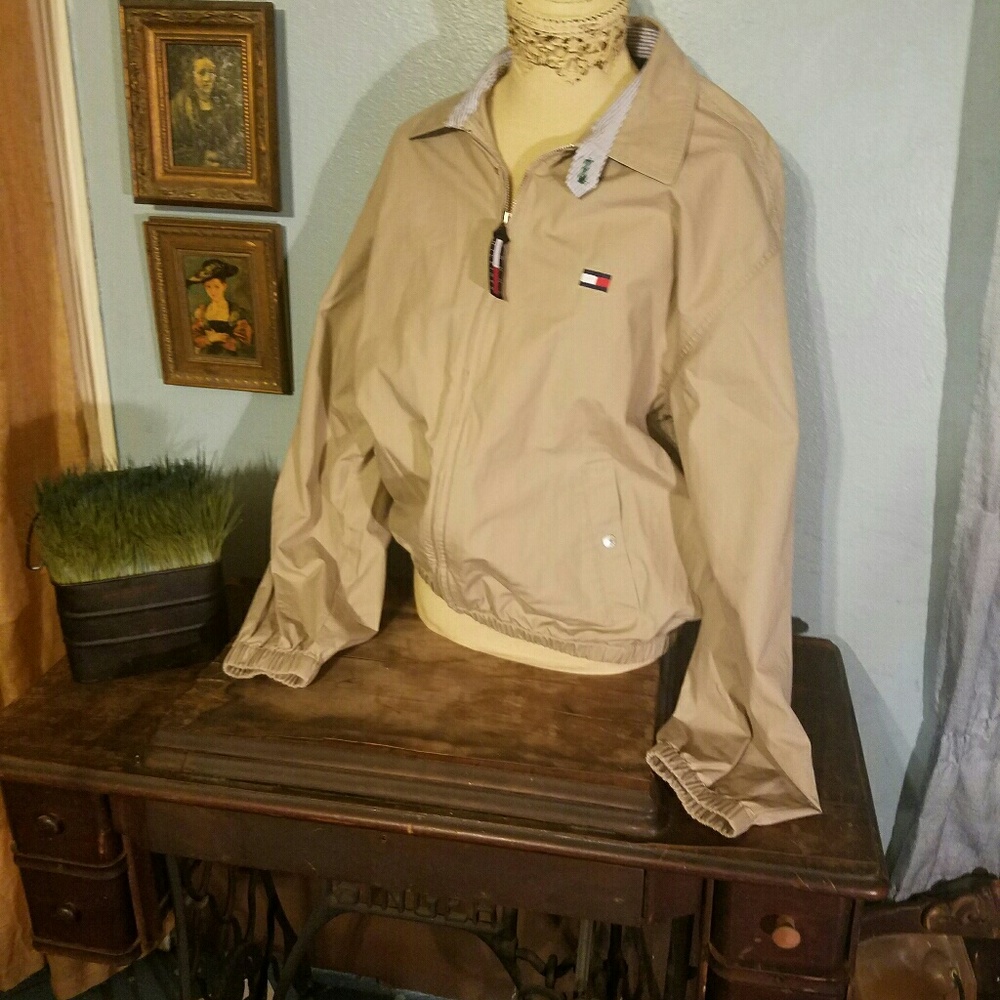 Vintage Tommy Hilfiger Tank Jacket Sz, M / $18 Off