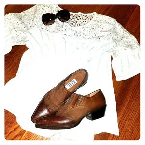 Nine West western booties