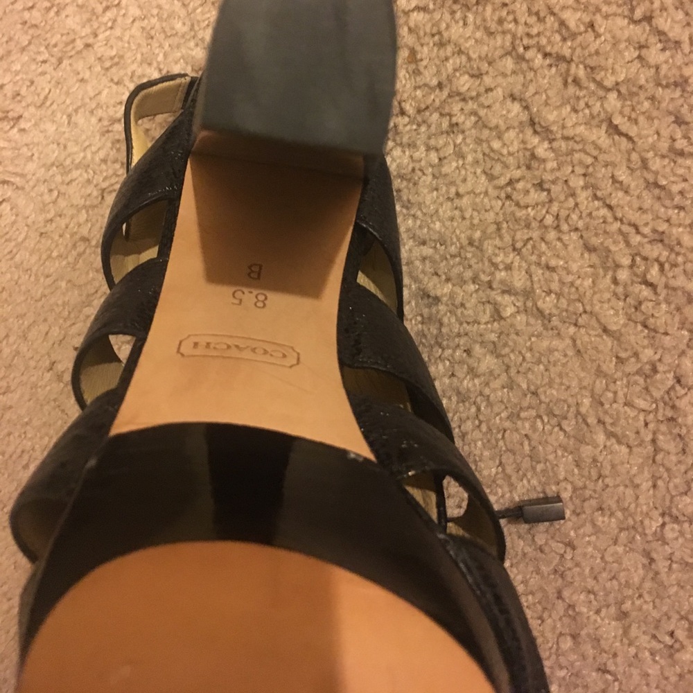 New Coach Heeled Sandals - Picture 5 of 5