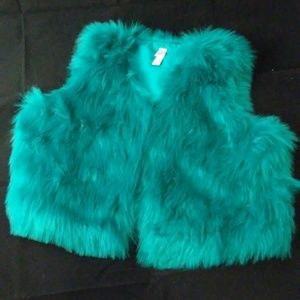 Girls Faux Fur Vest