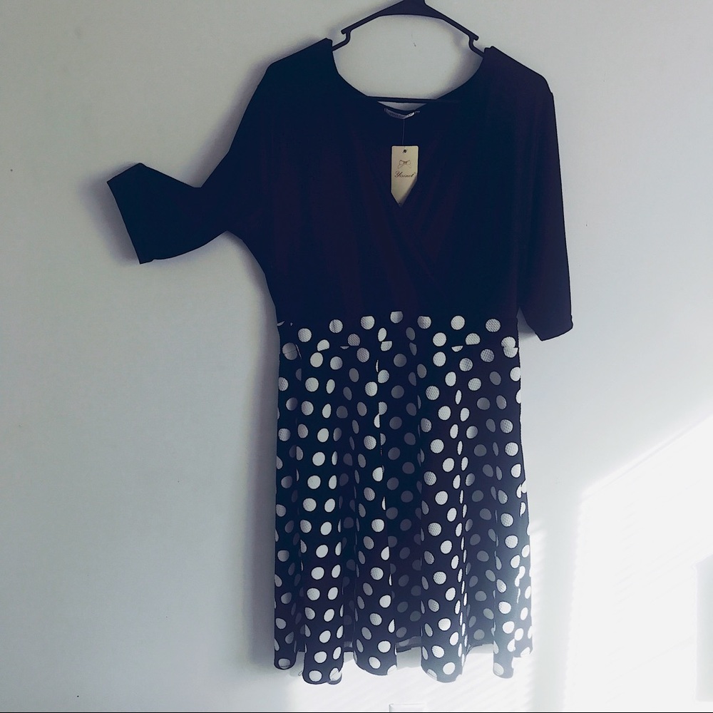 Adorable polka dot dress