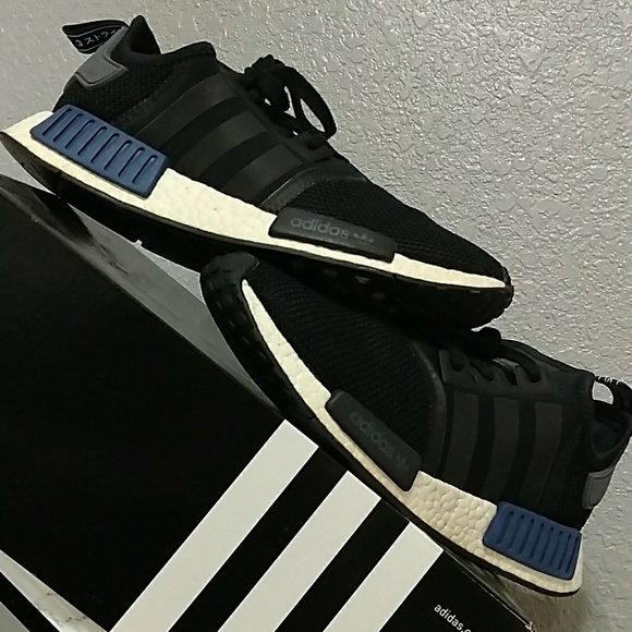 Adidas NMD R1 Black JD Sports S76841 - Picture 4 of 8