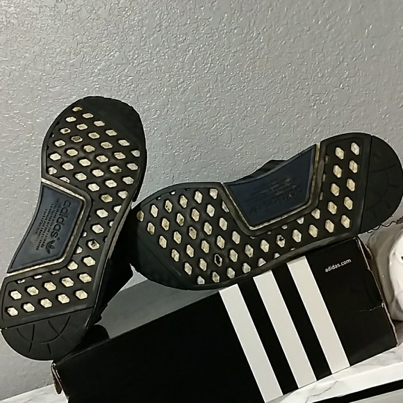 Adidas NMD R1 Black JD Sports S76841 - Picture 7 of 8