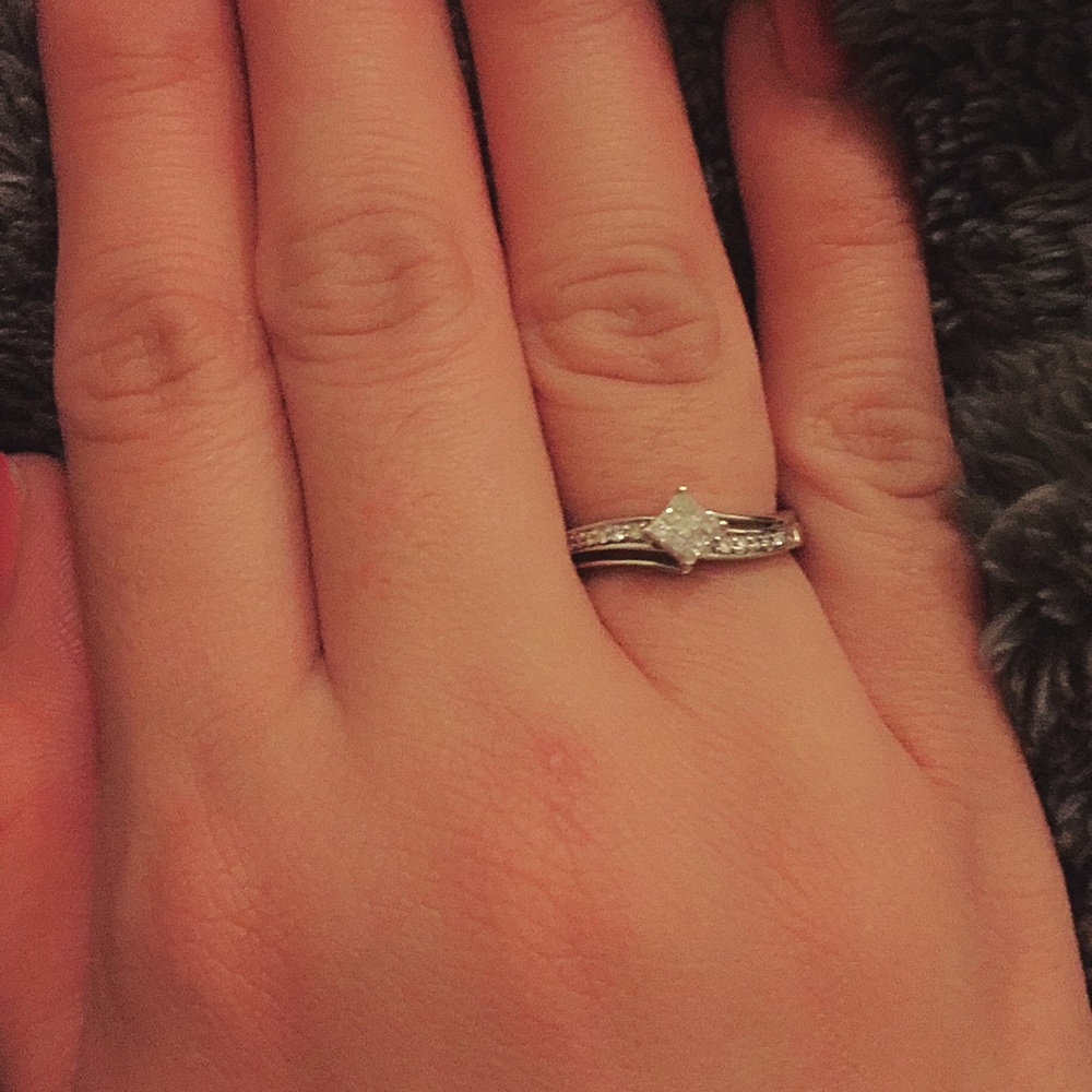 Promise/engagement ring size 5 from Jared