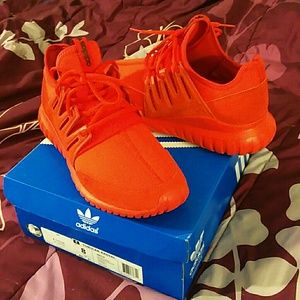 Red Adidas Tubular