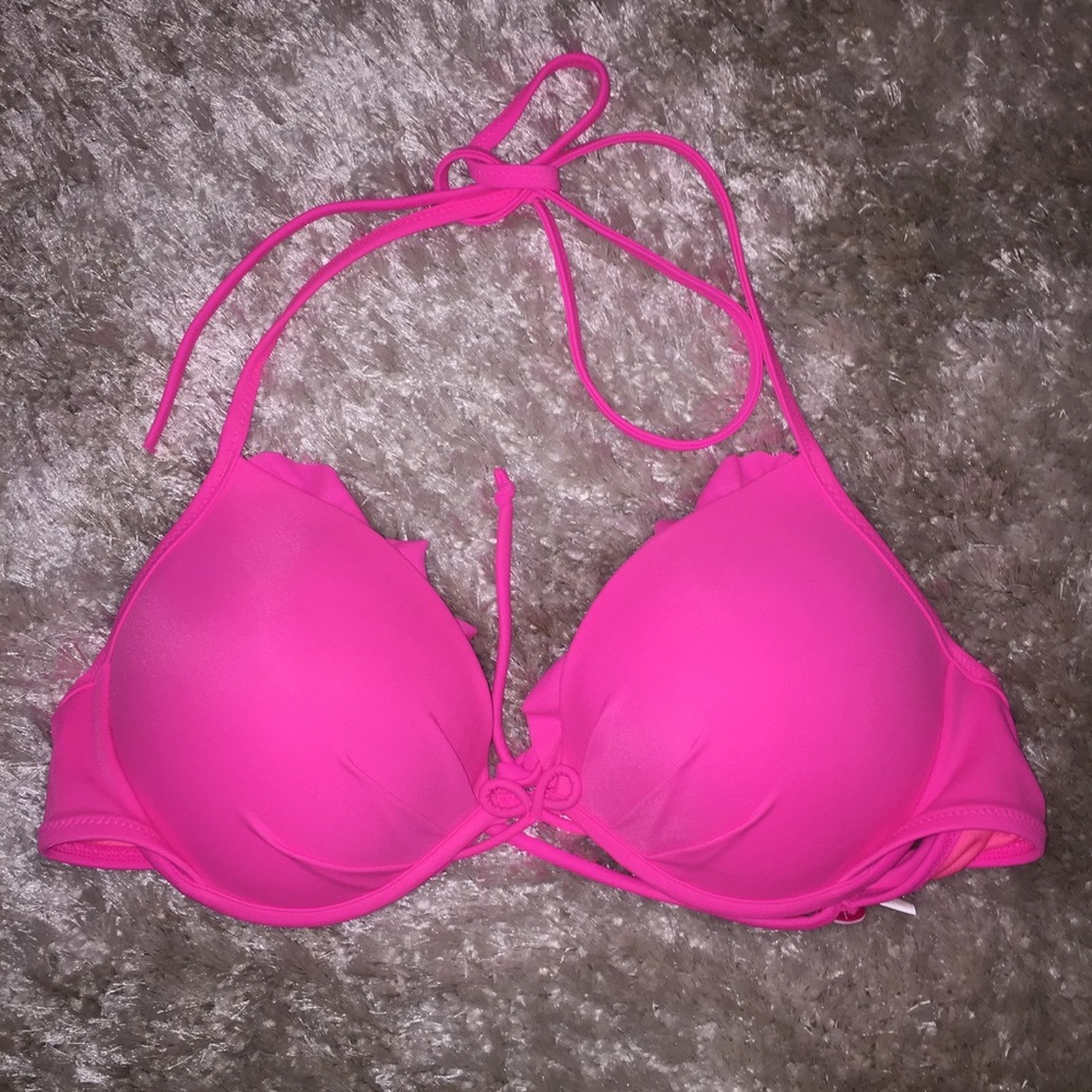 Victoria Secret pink bikini top