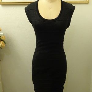 Forever 21 Bodycon Sexy Short Sleeve Black Dress Forever 21 Bodycon Sexy Short Sleeve Black Dress